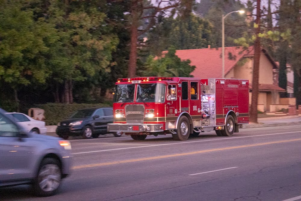 Cherokee Co., TX – Fire Engine Rollover Accident Injures Two Firefighters on FM 13