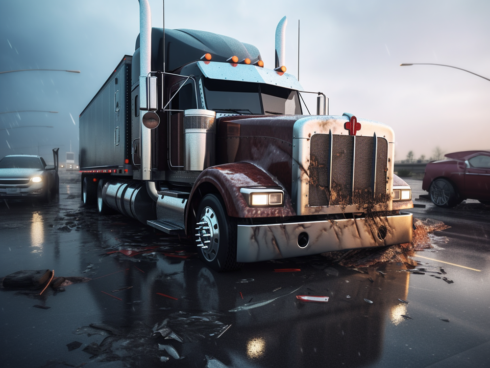 Gregg Co., TX - Big Rig Wreck on Hwy 42 Ends in Injuries
